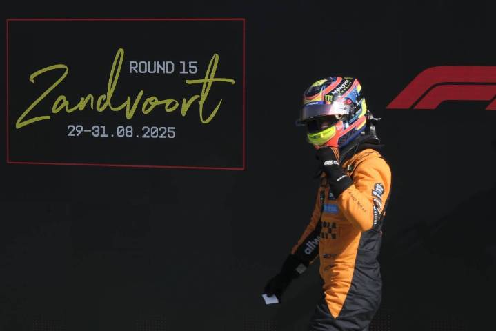 Oscar Piastri logra la pole position y arrancará primero en el Gran Premio de Países Bajos