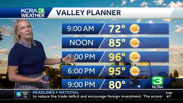 NorCal forecast: Very warm Thursday ahead of heatwave