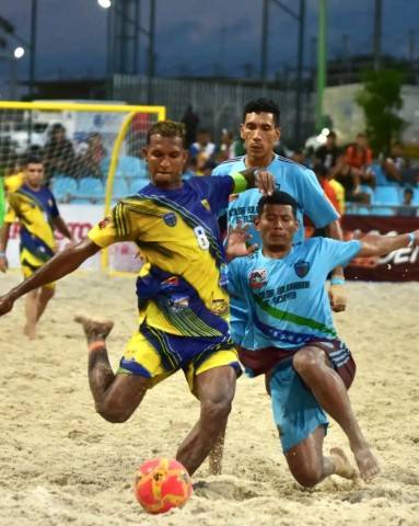 Representación deltana de futbol playa se quedó en el camino