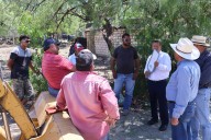 Responde Óscar Ríos a peticiones en colonia "San Luisito"