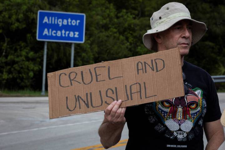 ‘Alligator Alcatraz’ detention center may be empty within days