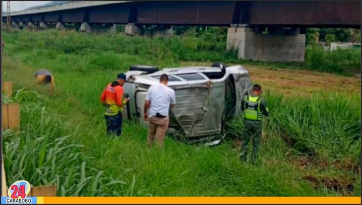 Tres accidentes de tránsito reportaron en las autopistas de Carabobo