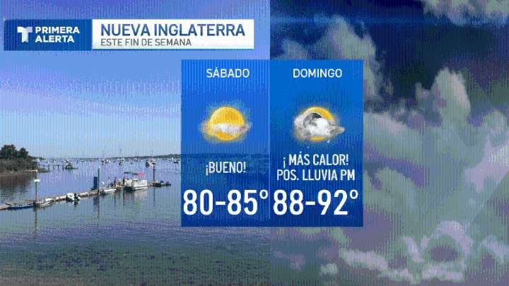Pronóstico del tiempo en Massachusetts