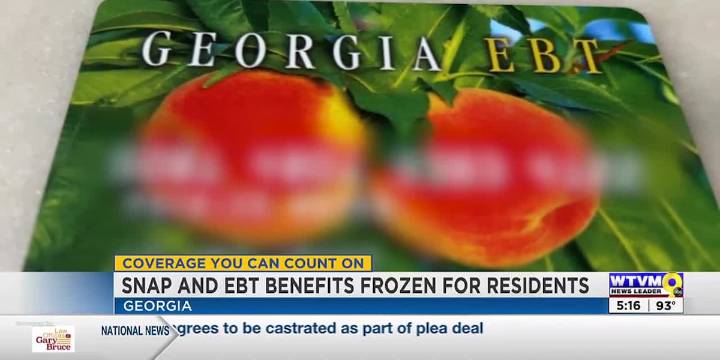 Many Georgia residents are forced to fend for themselves after SNAP and EBT benefits are frozen
