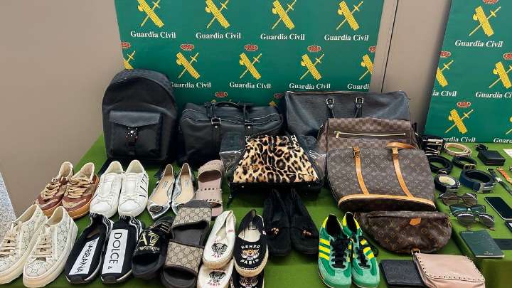 Exponen a los objetos robados de una banda de 'Lanzas Chilenos' desmantelada en Mallorca