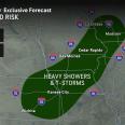 Dangerous flash flooding, severe storms threaten Plains to Midwest