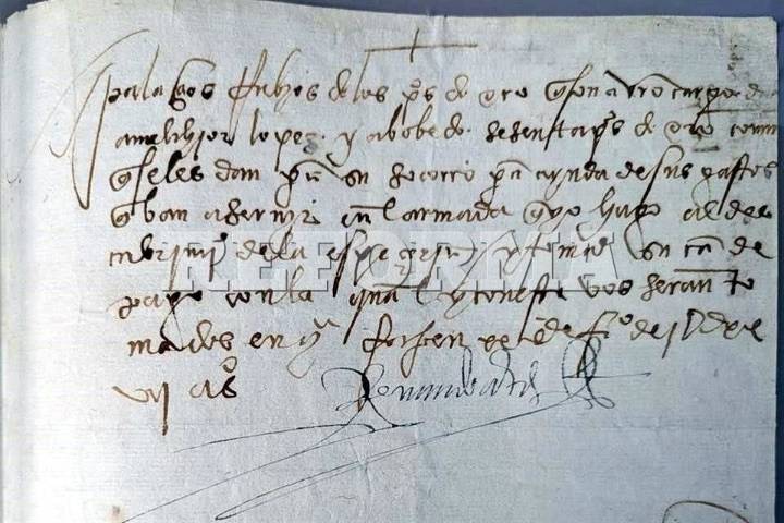 Devuelve EU manuscrito  de Hernán Cortés a México