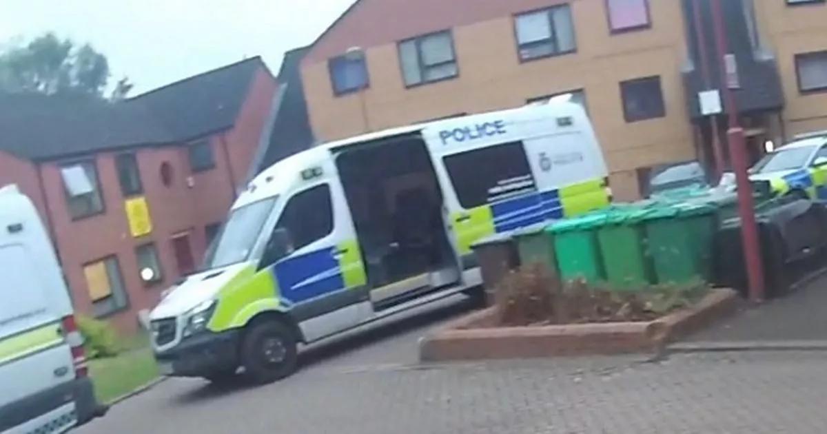 Two men arrested after police raid in Nottingham city centre