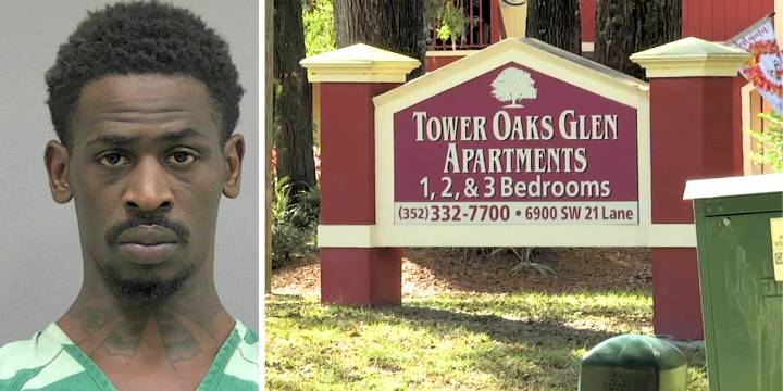 Alachua County arrests domestic battery suspect after chase in Tower Oaks neighborhood