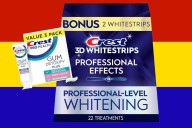 Crest 3D Whitestrips are marked down for Labor Day at 35% off