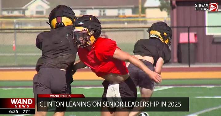 Clinton leaning on senior leadership headng into 2025 season