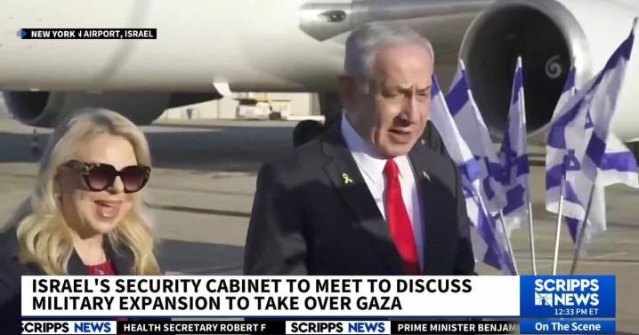 Netanyahu seeks full military control of Gaza before handing it to Arab forces