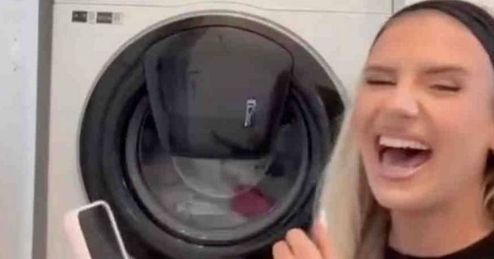 Chloe Burrows gets revenge on sister with a very risky prank