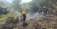 El contingente balear de ayuda continúa en León luchando contra los incendios