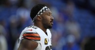 Browns DE Myles Garrett pulled over for driving 100 mph in a 60 mph zone in Strongsville