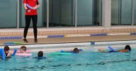 Falkirk swimming pools safe from closure as record numbers attending lessons