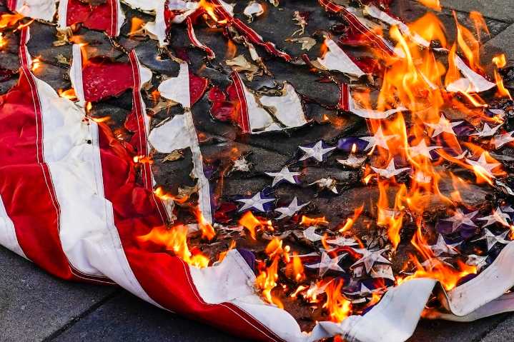 Trump moves to ban flag burning despite Supreme Court ruling that Constitution allows it