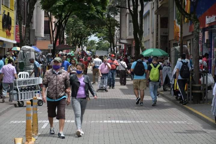 Plantón de comerciantes del centro de Pereira por aumento de inseguridad, hurtos y habitantes de calle