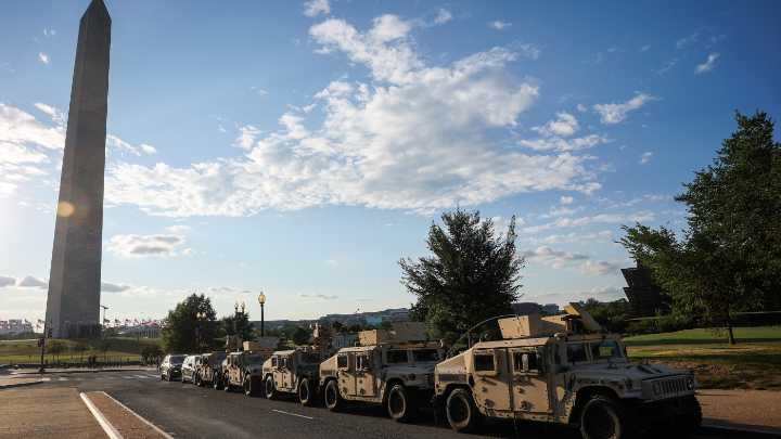 Up First briefing: More troops deployed to D.C.; Texas redistricting : NPR