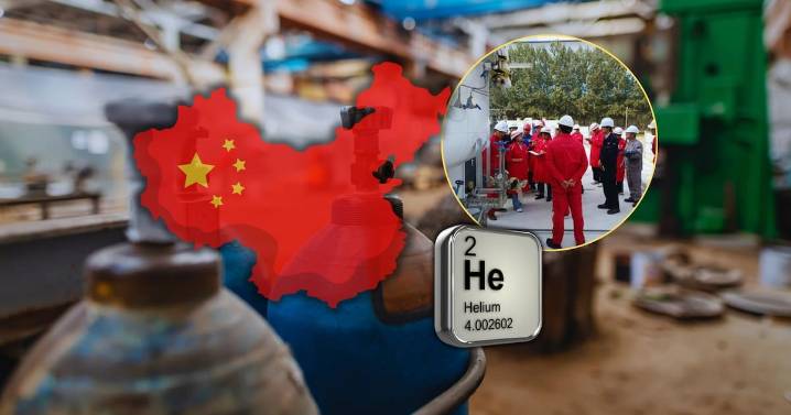 China logró desarrollar un dispositivo tecnológico para producir helio con 99.99% de pureza directamente del gas natural