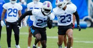 Bills CB Tre’Davious White exits practice with trainers Thursday