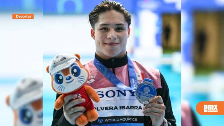 Osmar Olvera hace historia en clavados y suma su séptima medalla mundial en Singapur 2025
