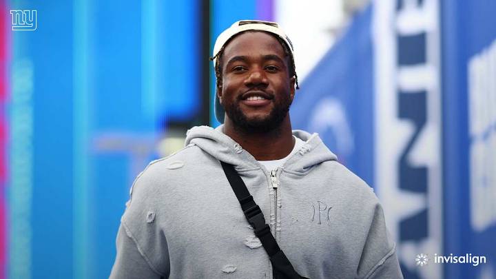 Giants players arrive for preseason finale 📸
