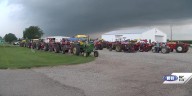 More than 60 antique tractors kick off fair festivities in Thayer County