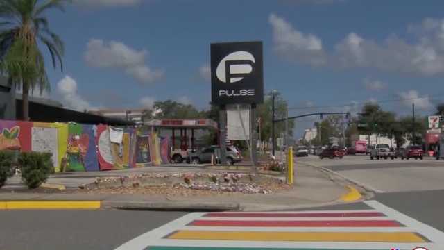 Pulse Memorial rainbow crosswalk in Orlando removed overnight