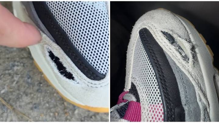 Nike's Upgraded SB Air Max 95s Are Already Falling Apart