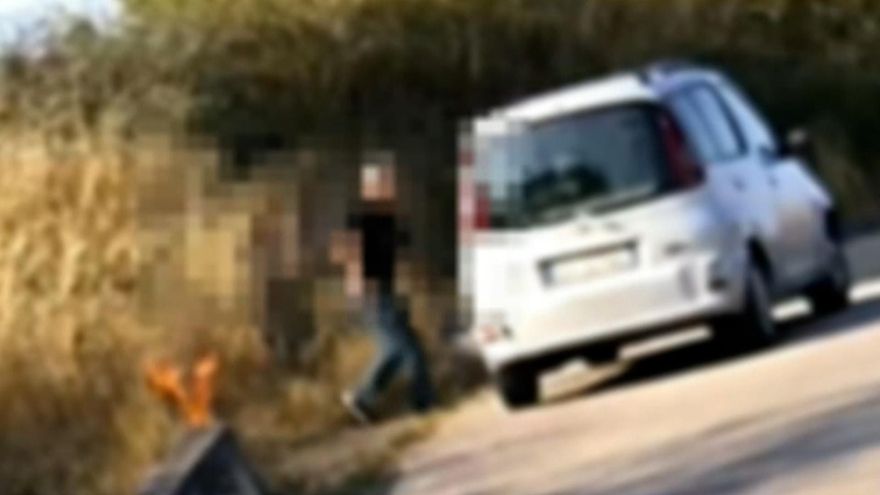 Graban a un hombre provocando un incendio que arrasó varias hectáreas de bosque en Italia
