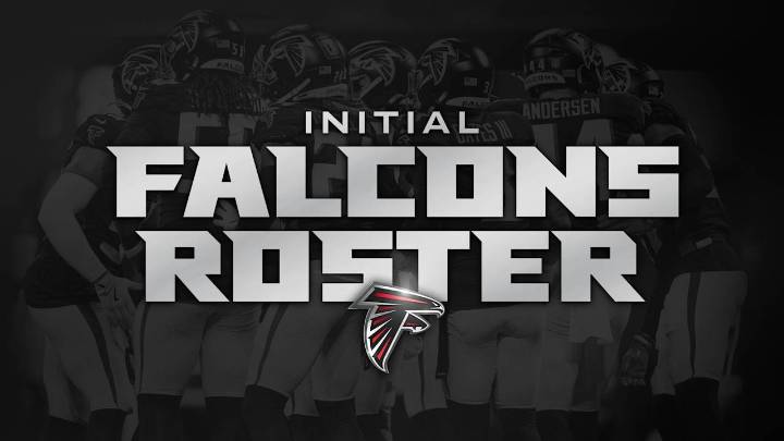 Falcons announce initial 2025 roster