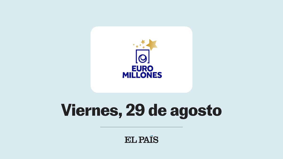 Euromillones: comprobar sorteo del viernes 29 de agosto