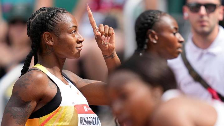 Sprinter Sha'Carri Richardson arrested at Washington airport on a domestic violence offense