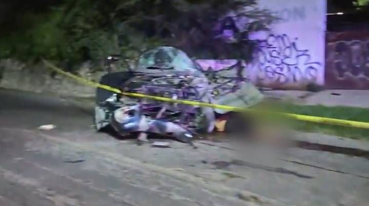 Choque en Yautepec deja dos muertos y un herido grave