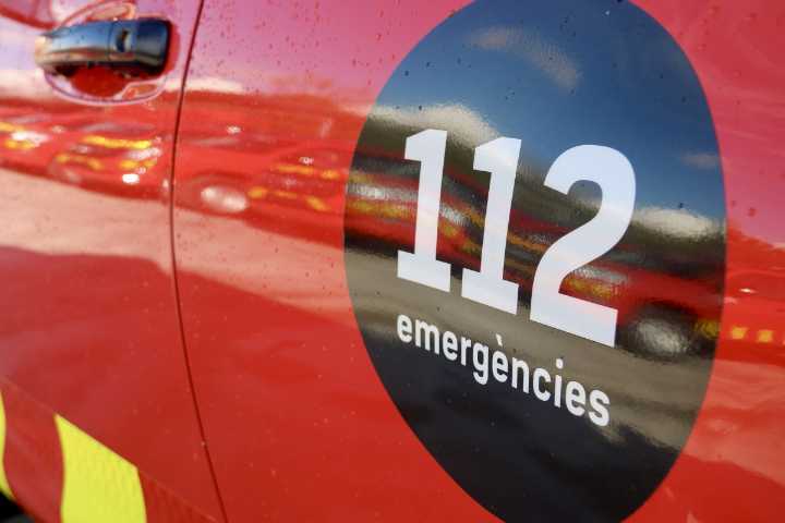 Un accident múltiple talla parcialment l'AP-7 a Roda de Berà amb un carril afectat