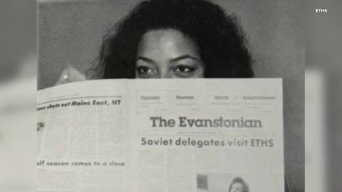ABC7 Chicago reporter, anchor Karen Jordan returns to Evanston Township High School for start of year