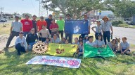 Plantaron 75 árboles en la colonia Los Olivos
