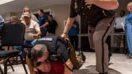 Two arrested at Micah Beckwith town hall in Newburgh