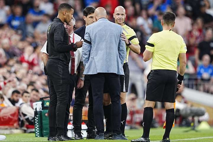 Semenyo thanks soccer community for its support after alleged racial abuse by fan at Anfield