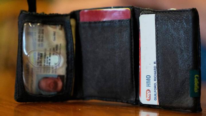 A Michigan autoworker's wallet is found under a hood in Minnesota
