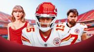 Patrick Mahomes’ priceless reaction to Travis Kelce dating Taylor Swift