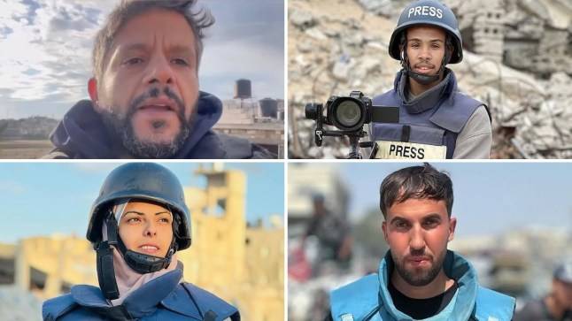 Four journalists killed in Israeli ‘double-tap’ strike on a hospital in Gaza