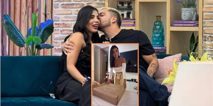 Altafulla sorprendió con lujoso regalo a Karina García para celebrar su reencuentro: “Con mis letras y todo”