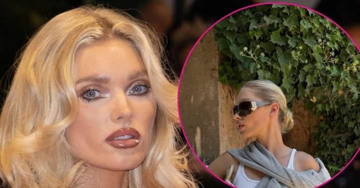 Elsa Hosk Wears Daring Gym Outfit: Photos