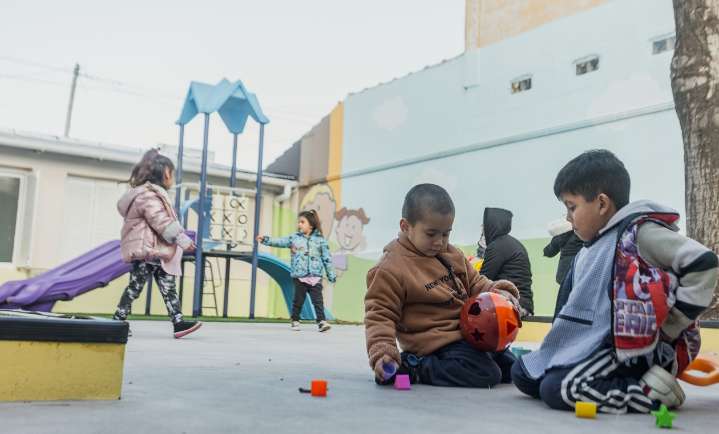 Parliamo y el municipio completan remodelación de un Jardín de Infantes