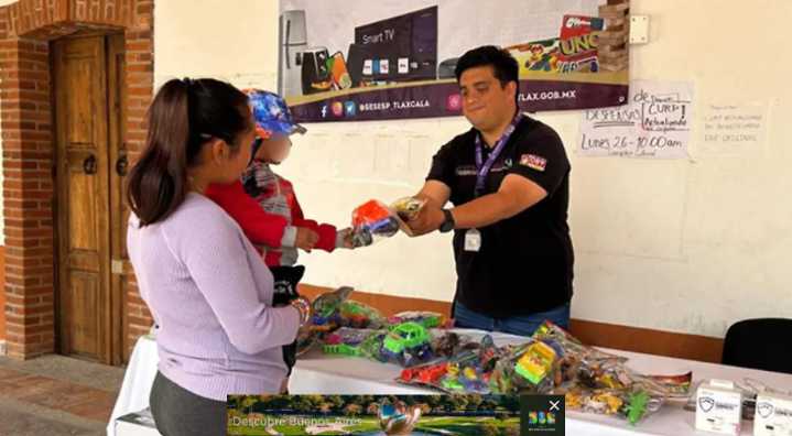 Tlaxcala impulsa la paz con canje de armas y 1,685 juguetes bélicos retirados