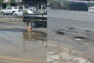 Transpeninsular se deteriora: baches afectan a conductores en San José del Cabo