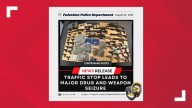 Over 50 guns, meth and marijuana seized after traffic stop in Palestine