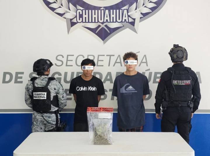 Detiene SSPE a dos personas y asegura vehículo por su probable relación con un homicidio en Ciudad Juárez